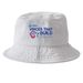 Foundation Podcast Logo Hat, a White Printed Bucket Hat