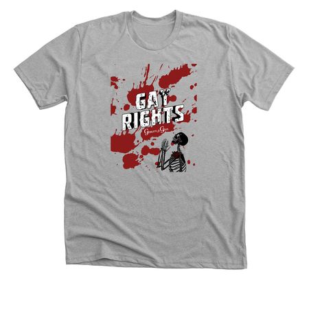 Gay Rights&nbsp;, a Athletic Heather Premium Unisex Tee