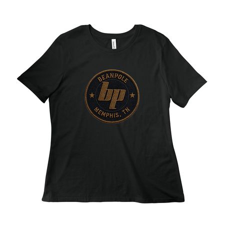 beanpole shirts, a Vintage Black Women?s Relaxed Cotton Tee