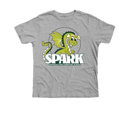 Sparky Spotlight, a Athletic Heather Premium Youth Tee