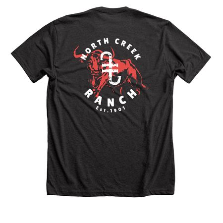 North Creek Ranch, a Dark Grey Heather Premium Unisex Tee