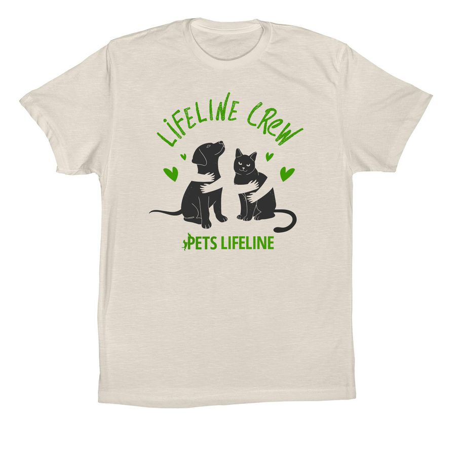 Lifeline Crew Shirts & Hoodie, a Dust Premium Cotton Tee