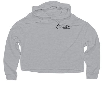 Something Rotten Merch, a Grey Heather Women?s Lightweight Cropped Hoodie