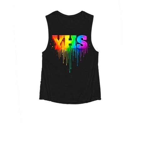 Rescue with Pride, a Black Women's Muscle Tank