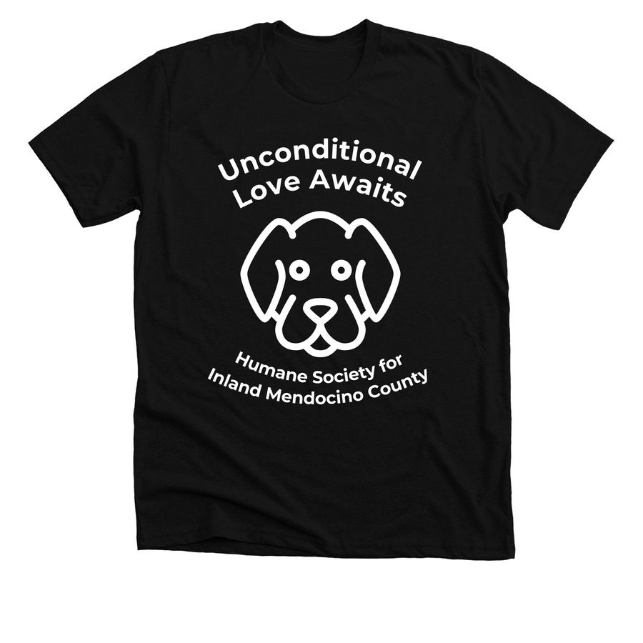 Unconditional&nbsp;, a Solid Black Blend Premium Unisex Tee