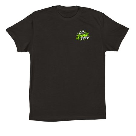 Lil Junk Boys, a Black Premium Cotton Tee