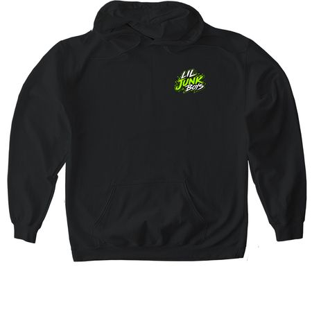 Lil Junk Boys, a Black Gildan Softstyle Pullover Hoodie