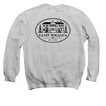 Camp Waialua Sweatshirts, a Sport Grey Crewneck Sweatshirt (back-view)
