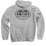 Camp Waialua Sweatshirts, a Sport Grey Pullover Hoodie (back-view)
