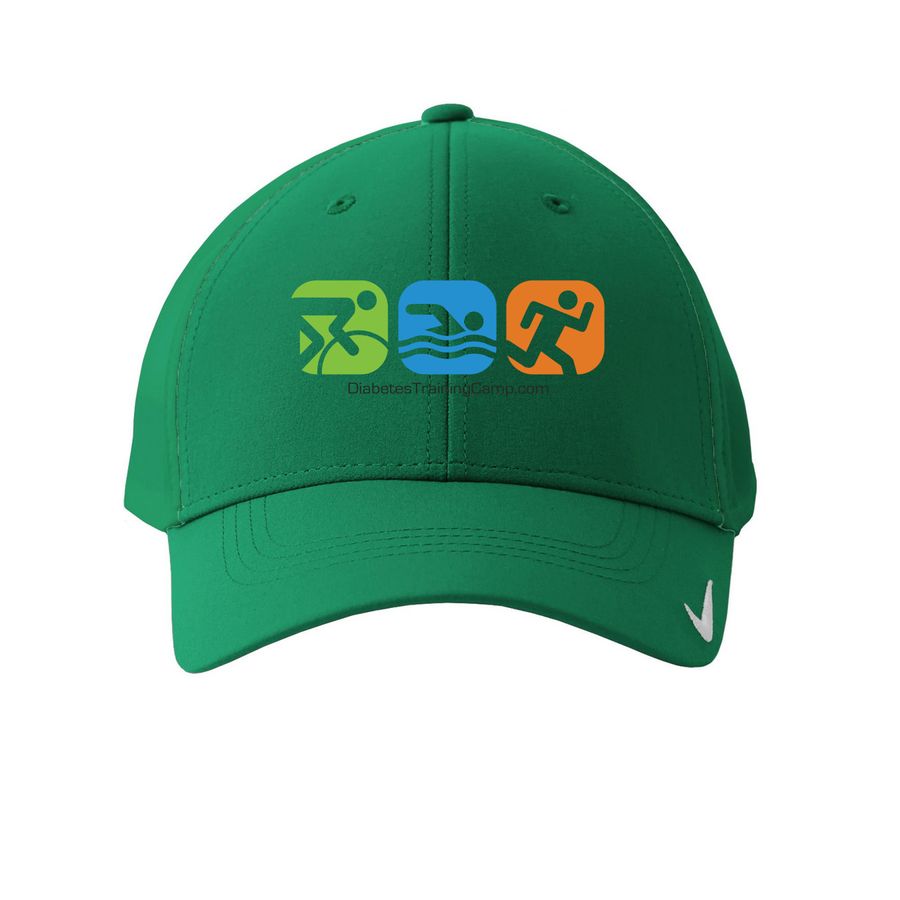 Hats-Tri Logo (athletic & baseball), a Apple Green Printed Nike Dri-FIT Legacy Performance Cap
