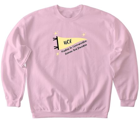 Masters Design, a Light Pink Softstyle Crewneck Sweatshirt