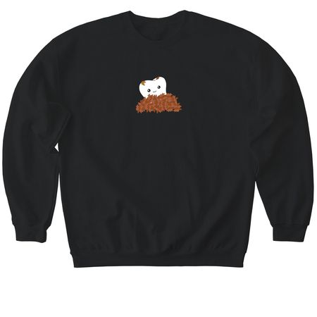 Fall - Crewneck, a Black Softstyle Crewneck Sweatshirt