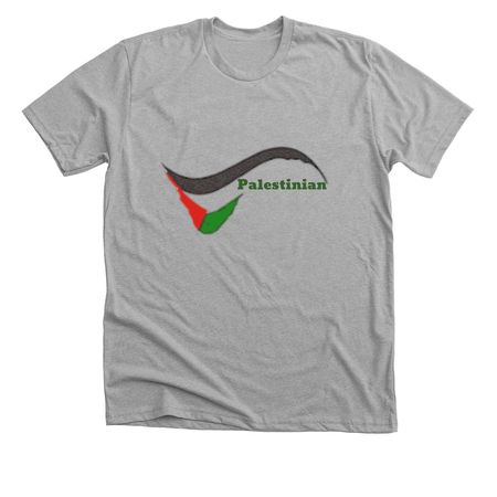 Gaza Children, a Athletic Heather Premium Unisex Tee