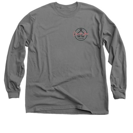 Casa de Amor, a Charcoal Classic Long Sleeve Tee