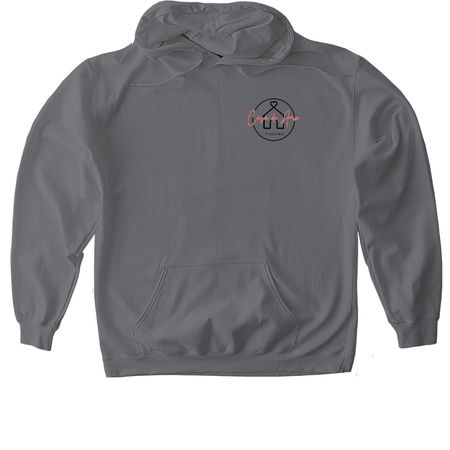 Casa de Amor, a Charcoal Gildan Softstyle Pullover Hoodie