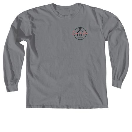 Casa de Amor, a Granite Comfort Colors Long Sleeve Tee