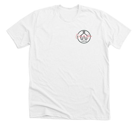 Casa de Amor, a Solid White Blend Premium Unisex Tee