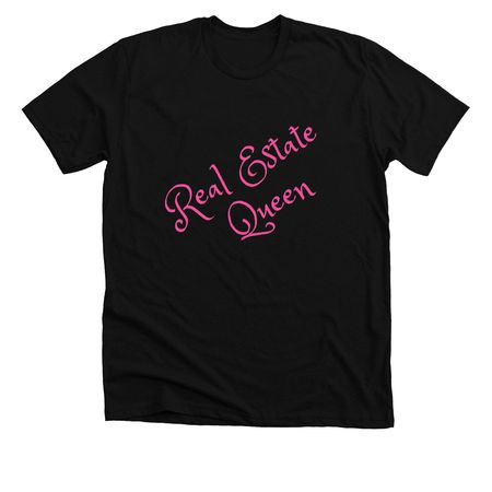 Royalty, a Solid Black Blend Premium Unisex Tee