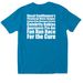 VC Fun Run Parody Shirt, a Sapphire Softstyle Cotton Tee (back-view)