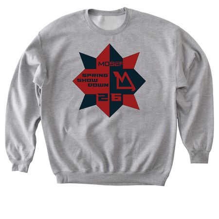 2026 MOSEF Spring Showdown, a Sport Grey Softstyle Crewneck Sweatshirt