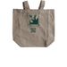Protecting America's Lion, a Pumice Recycled Cotton Tote Bag (back-view)
