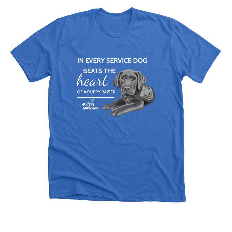 Collar Scholars Canine Companions Fundraiser&nbsp;, a Heather True Royal Premium Unisex Tee