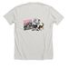 Support Nick at the French Super Selection!, a Heather Cement Premium Unisex Tee (back-view)