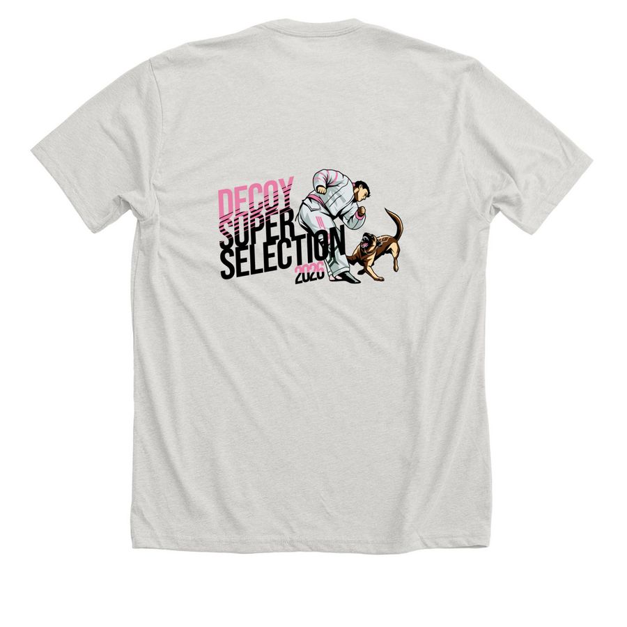 Support Nick at the French Super Selection!, a Heather Cement Premium Unisex Tee