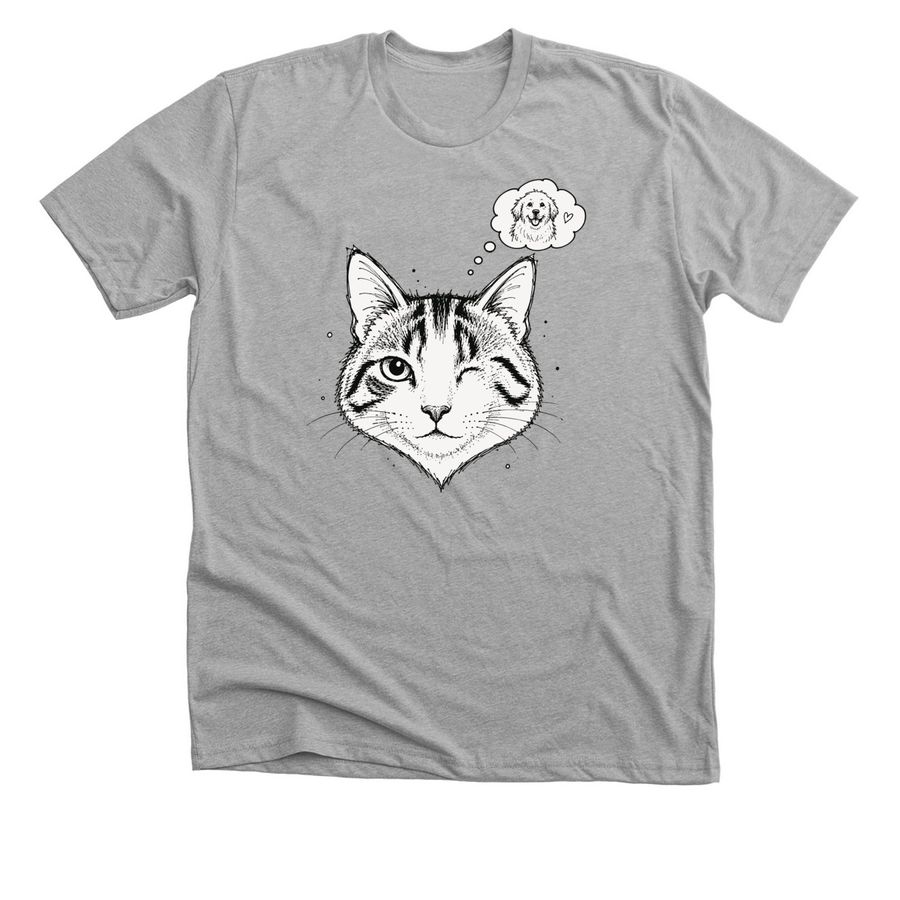 Helium & Dandi&nbsp;, a Athletic Heather Premium Unisex Tee