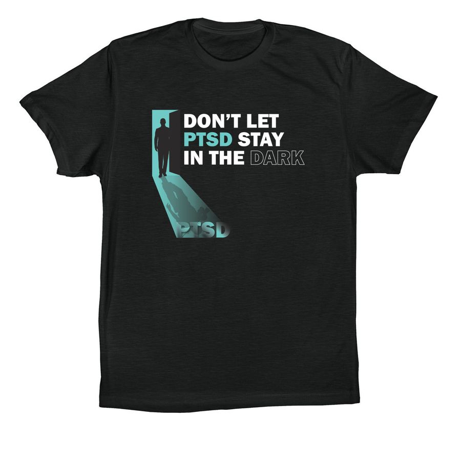 PTSD Awareness, a Vintage Black Premium Cotton Tee