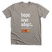 BCHS survives on hope and thrives on love, a Heather Stone Premium Unisex Tee