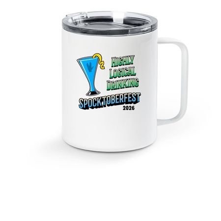 &nbsp;Spocktoberfest Mug&nbsp;, a White Stainless Steel Travel Mug