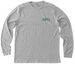 Theta Zeta Postcard ?, a Athletic Heather Premium Long Sleeve Tee