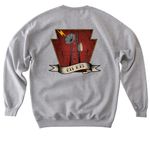 Traditional Logo - Shirts, a Sport Grey Softstyle Crewneck Sweatshirt (back-view)