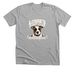 Louie?s Fight Club | Help Fund His Brain MRI, a Athletic Heather Premium Unisex Tee