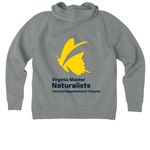 VMNCRC - Shirts, a Aluminum Grey Heather Allmade Organic CVC Pullover Hoodie (back-view)