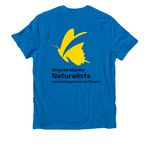 VMNCRC - Shirts, a Beacon Blue Allmade Organic Cotton Unisex Tee (back-view)