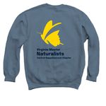 VMNCRC - Shirts, a Indigo Crewneck Sweatshirt (back-view)