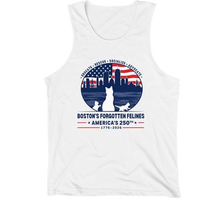 America's 250th Birthday, a White Premium Cotton Tank