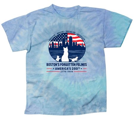 America's 250th Birthday, a Lagoon Classic Tie Dye Tee