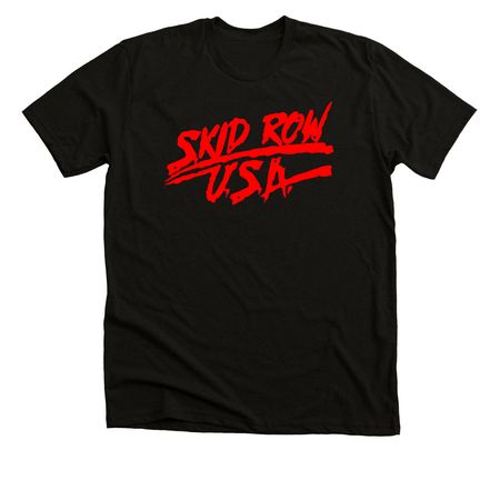 SKID ROW - U.S.A., a Solid Black Blend Premium Unisex Tee