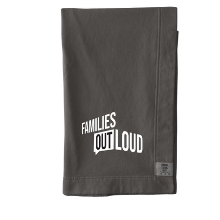 FOL Blanket, a Pepper Comfort Colors Blanket