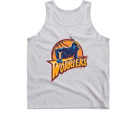 WORRIERS (Front), a Sport Grey Classic Unisex Tank Top