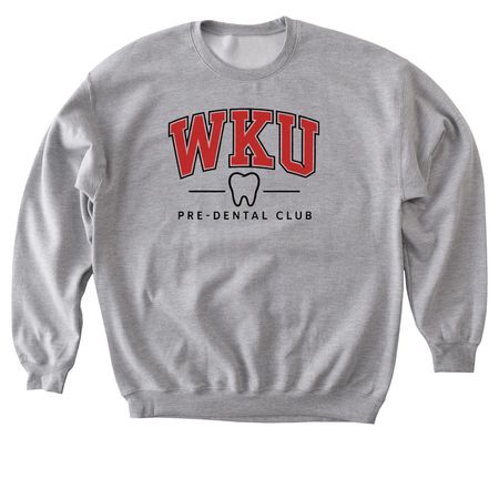 WKU Pre-Dental Club, a Sport Grey Softstyle Crewneck Sweatshirt