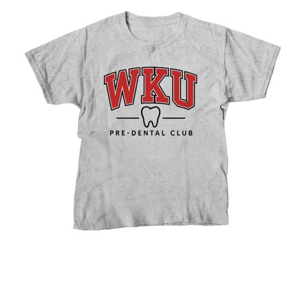 WKU Pre-Dental Club, a Sport Grey Youth Unisex Tee