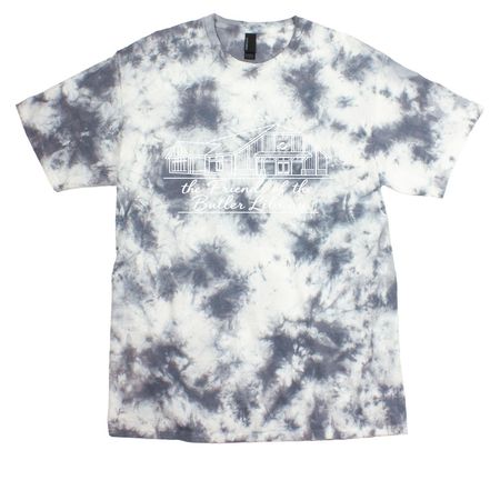 T-Shirts & Hoodies, a Grey Crystal Tie Dye Tee