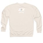 Hashem Is All Genders, a Bone Midweight Crewneck Sweatshirt (back-view)