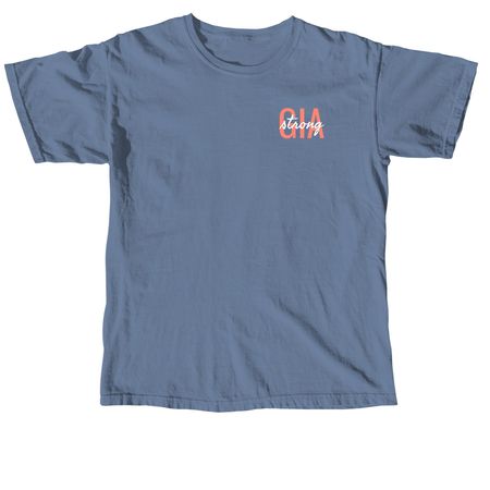 #GiaStrong, a Blue Jean Comfort Colors Unisex Tee