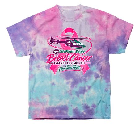 LFE 2026 Breast Cancer Awareness&nbsp;, a Cotton Candy Classic Tie Dye Tee