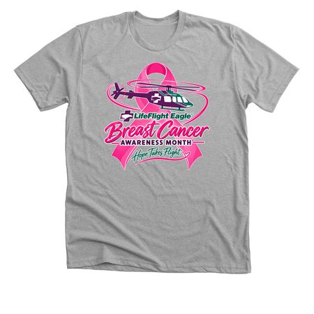 LFE 2026 Breast Cancer Awareness&nbsp;, a Athletic Heather Premium Unisex Tee